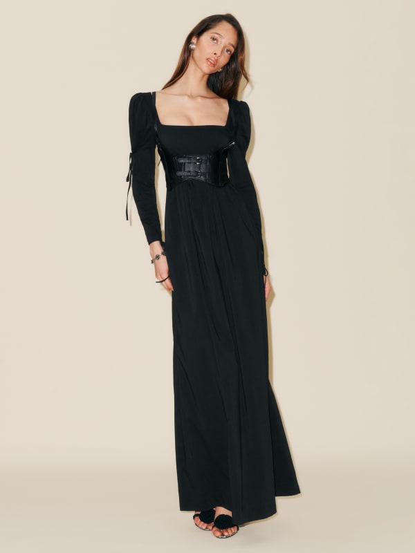 Rhea Dress - Black